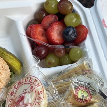 Chicken Salad Chick - Plastic in my fruit, ugh. - Southern Near Me - Westminster, Maryland