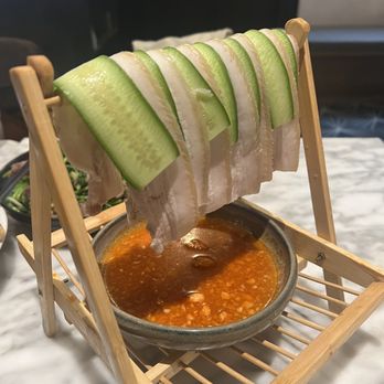 Atlas Kitchen - Sliced Pork Belly w/ Garlic Sauce - Chinese Near Me - New York, New York