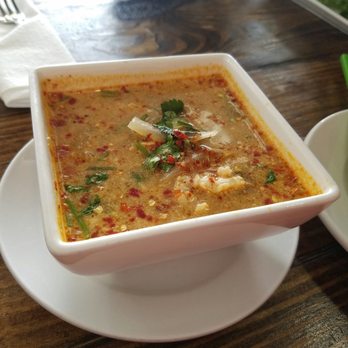 Bamboo Thai Kitchen - Tom Kai, spicy with Chicken - Vietnamese Near Me - Columbus, Ohio