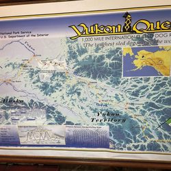 Yukon Quest Intl - Map of the trail.