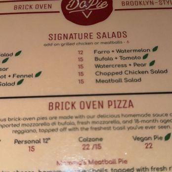DC Pie Co - Menu - Bars Near Me - Miami, Florida