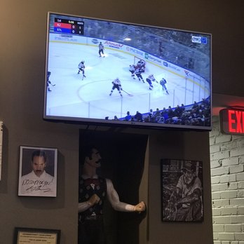 Brick Bistro and Brew - Blues hockey is the staple here on game nights. - American Near Me - Festus, Missouri