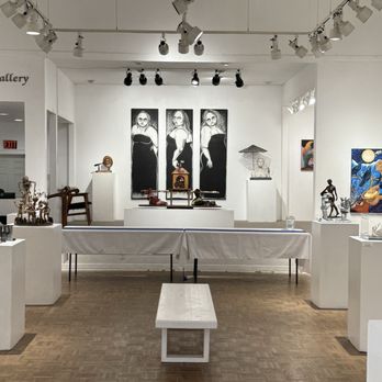 Maude Kerns Art Center - Pre-gallery set up. - Art Galleries Near Me - Eugene, Oregon