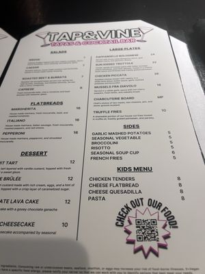Menu photo 3 Tap & Vine Stonecrest Charlotte, NC Menu photo 3 Tap & Vine Stonecrest Charlotte, NC