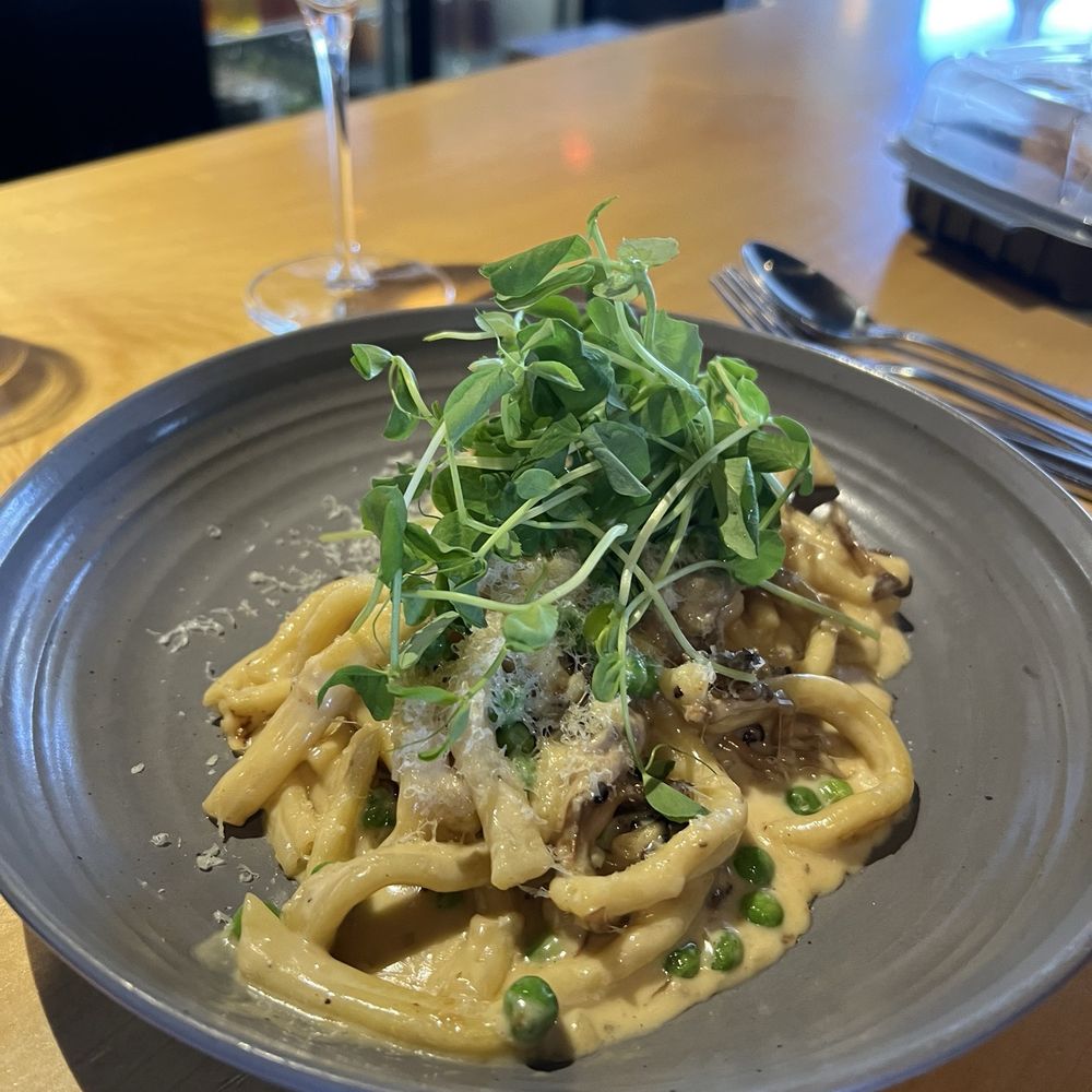 American Elm - Homemade Pasta (got the bacon on the side) - New American Near Me - Denver, Colorado American Elm - Homemade Pasta (got the bacon on the side) - New American Near Me - Denver, Colorado
