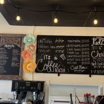 Rush Coffee - Menu - Coffee & Tea Near Me - Fallon, Nevada Rush Coffee - Menu - Coffee & Tea Near Me - Fallon, Nevada
