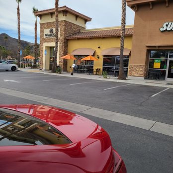 Urbane Cafe - The front of the place and parking spots - Sandwiches Near Me - Simi Valley, California