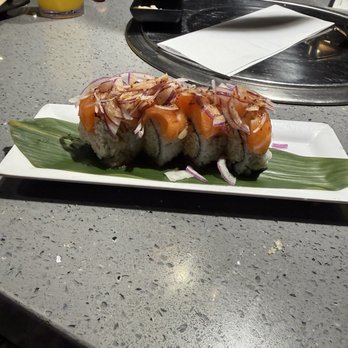 Bros Korean BBQ Sushi Shabu - Alaska roll - Korean Near Me - Carrollton, Texas