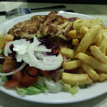 Double Six Cafe - Chicken Kebab, Chips and Rice - Cafes Near Me - London, XGL