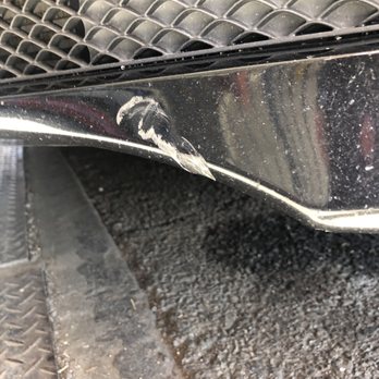 Beverly Car Wash - Damage to front bumper. - Car Wash Near Me - Montebello, California