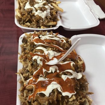 Shawarma Stop - Chicken Shawarma Poutine - sooo satisfying. - Middle Eastern Near Me - Markham, Ontario