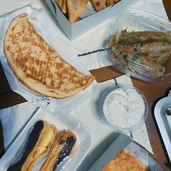 New Yasmeen Bakery - Croissant Filled, Cheese Bread, Small Spinach Pies,  Sanbousik Meat and Tomato, Filled Cabbage Rolls - Bakeries Near Me - Dearborn, Michigan