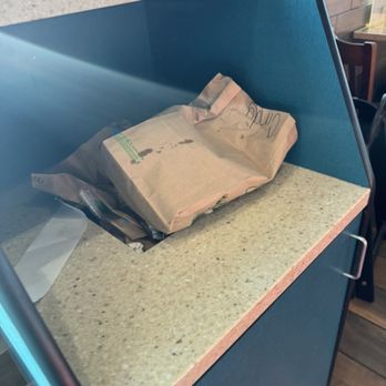 Sonic Drive-In - Trash overflowing - Fast Food Near Me - Oakley, Kansas
