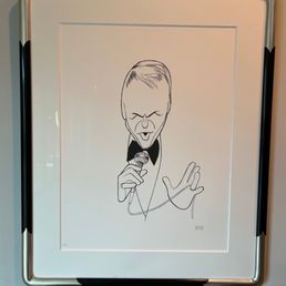 Frank Sinatra by Hirschfeld. Frank Sinatra by Hirschfeld.