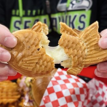 Angels Chicken - Mozzarella taiyaki - Chicken Shop Near Me - Everett, Washington