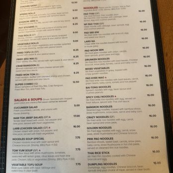 Joy's Noodles & Rice - Menu - Thai Near Me - Chicago, Illinois