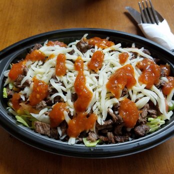Coffee And Friends - I'm on a diet, so I asked for the steak burrito in a bowl. No tortilla or sour cream. This is brilliantly delicious. - Cafes Near Me - Paxton, Illinois