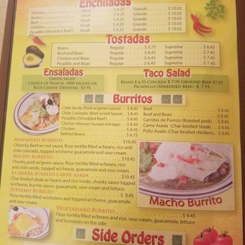 La Sierra - Enchiladas, tostadas, burritos, and other classics - Mexican Near Me - Forest Grove, Oregon