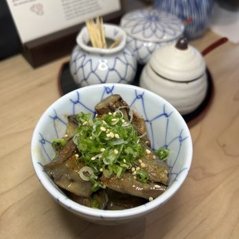 Zaru - Spicy miso eggplant - Japanese Near Me - Orlando, Florida Zaru - Spicy miso eggplant - Japanese Near Me - Orlando, Florida