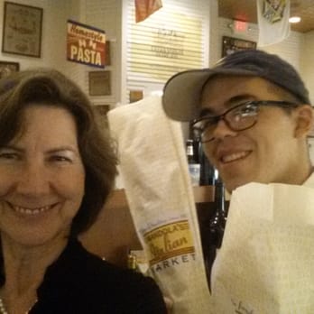 Mandola's Italian - Eros came over to offer some nice fresh bread. Thank you!!! - Italian Near Me - Bee Cave, Texas
