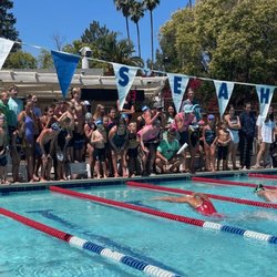 Ygnacio Wood Swim Club - Whole teaming cheering for a swimmer. Still awesome