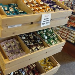 Sanders Chocolate Factory Tours - Individual candies of all different flavors