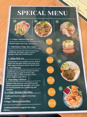 Menu photo 1 Thai Table Concord, CA