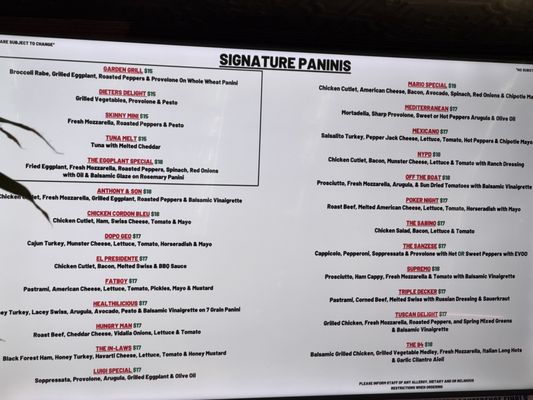 Menu photo 4 Anthony & Son Panini Shoppe Brooklyn, NY Menu photo 4 Anthony & Son Panini Shoppe Brooklyn, NY