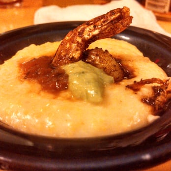 Doodles - Dirty Shrimp and Grits sampler - outstanding and wonderfully enhanced with the tomato gravy and green onion remoulade!!! - Breakfast & Brunch Near Me - Lexington, Kentucky