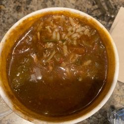 Captain D's - Seafood gumbo very salty
