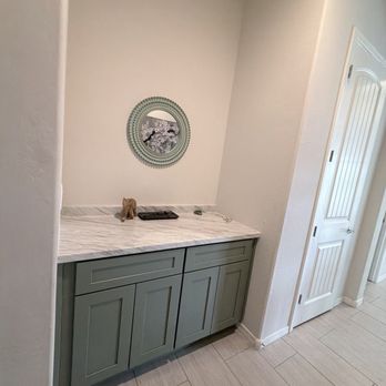 Oso Spotless Drywall And Remodeling - The beautiful cabinets and counter they installed. - Drywall Installation & Repair Near Me Oso Spotless Drywall And Remodeling - The beautiful cabinets and counter they installed. - Drywall Installation & Repair Near Me