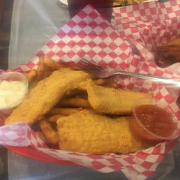 Fried Catfish with Cajun Fries