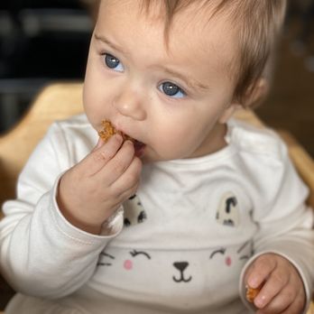 The Cajun Shack - My 1 year old enjoying the fried oysters. - Cajun/Creole Near Me - Alvin, Texas The Cajun Shack - My 1 year old enjoying the fried oysters. - Cajun/Creole Near Me - Alvin, Texas