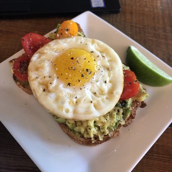 Indah Coffee - Avocado toast with egg - Coffee Roasteries Near Me - Columbia, South Carolina
