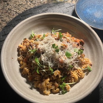The Rooftop - Pasta Bolognese - Asian Fusion Near Me - Beverly Hills, California