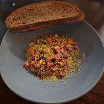 Entre Nos - Steak tartare - New American Near Me - Miami Shores, Florida