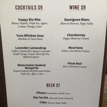 Rio Grill - Happy hour drinks - American Near Me - Carmel-by-the-sea, California