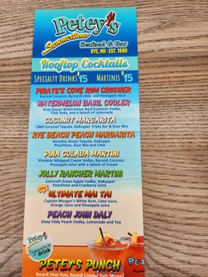 Menu photo 4 Petey's Summertime Seafood Rye, NH Menu photo 4 Petey's Summertime Seafood Rye, NH