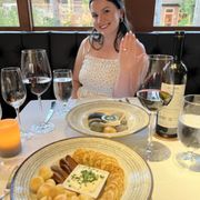 Photo of Barking Frog - Woodinville, WA, United States. Golden Osetra Caviar with Accoutrements