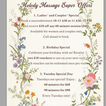 Melody Massage - Massage Near Me - Costa Mesa, California Melody Massage - Massage Near Me - Costa Mesa, California