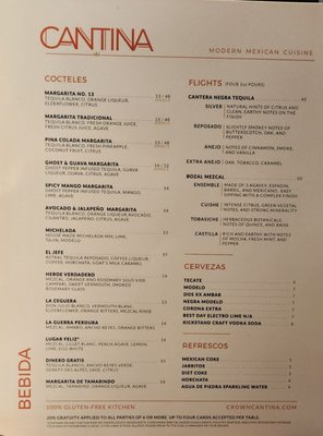 Menu photo 1 Cantina Cincinnati, OH