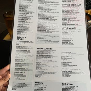Asada Cantina + Kitchen - Food menu - Tacos Near Me - San Clemente, California Asada Cantina + Kitchen - Food menu - Tacos Near Me - San Clemente, California