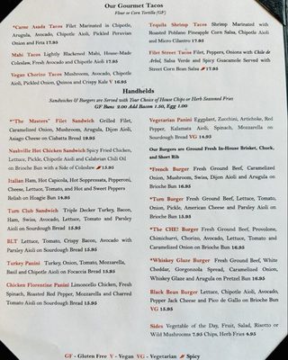 Menu photo 7 The Turn Club Cranberry Township, PA Menu photo 7 The Turn Club Cranberry Township, PA