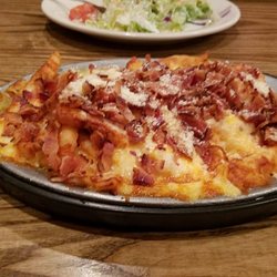 Johnny's Farm House - Bacon cheese fry appetizer, Huge!