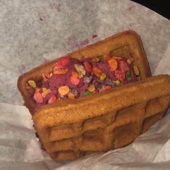 Novel Ice Cream - Sorbet in waffle taco! - Desserts Near Me - Phoenix, Arizona