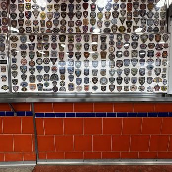 Geno's Steaks - Police Bade Display - Sandwiches Near Me - Philadelphia, Pennsylvania Geno's Steaks - Police Bade Display - Sandwiches Near Me - Philadelphia, Pennsylvania