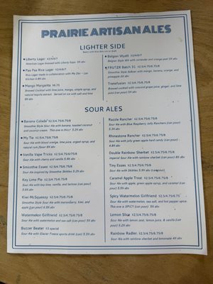 Menu photo 2 Prairie OKC Oklahoma City, OK Menu photo 2 Prairie OKC Oklahoma City, OK