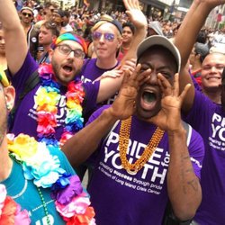 Pride For Youth - PFY Staff at NYC Pride