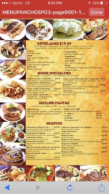 Menu photo 3 Pancho's Tacos Danbury, CT