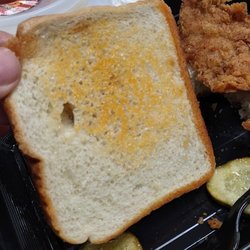 Nashville Hot Chicken Shack - Texas Toast... raw on the other